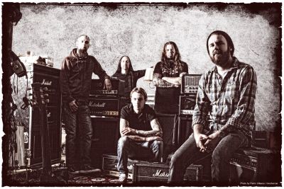 in flames bandfoto